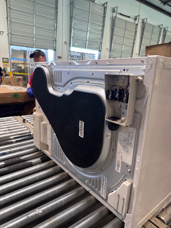 Photo 1 of *****************NO RETURN / HAS DENTS / DOES NOT INCLUDE ELECTRICAL CONNECTION CABLE / LOOKS LIKE NEVER USED****************************** West Bend Clothes Dryer Compact Portable Front Loading for Laundry, Auto and Timed Dry Settings and Anti-Wrinkle, P