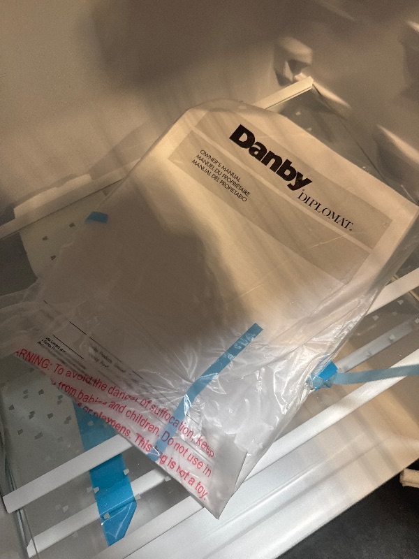 Photo 1 of *******TURNS ON PERFECTLY / HAS A BULGE / COOLS PERFECTLY************ Danby DAR032B2SLM 3.2 cu. ft. Compact Fridge in Stainless Steel