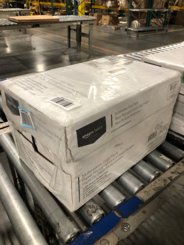 Photo 1 of ****FACTORY SEALED***** Amazon Basics Multipurpose Copy Printer Paper, 20 lb, 8.5 x 11 Inches, 10 Reams (5,000 Sheets), 92 Bright, White