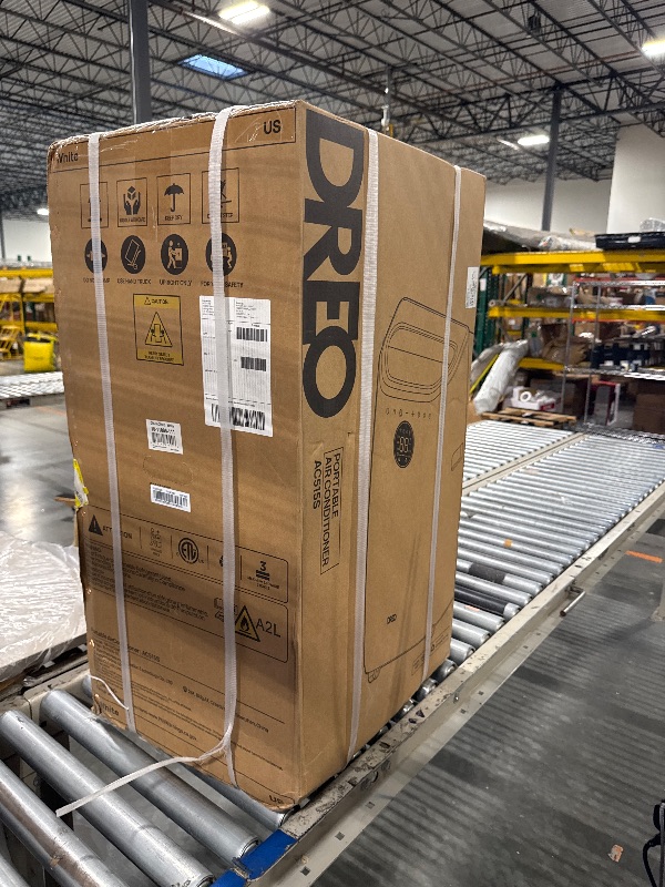 Photo 1 of ****FACTORY SEALED**** Dreo Portable Air Conditioners, 12,000 BTU AC Unit for Bedroom with Drainage-free Cooling, 46dB Quiet, APP/Voice/Remote, 24h Timer with Fan & Dehumidifier, Smart Standing AC for Room Indoors, AC515S