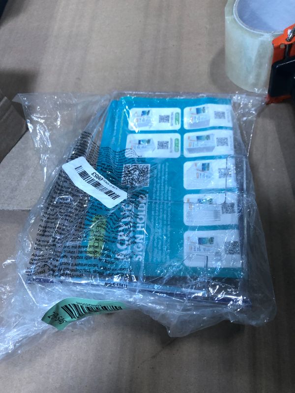 Photo 1 of ***ONLY ONE PIECE*** MaxGear Brochure Holder 6x9 inch with Business Card Organizer, Acrylic Literature Display Stand Clear Plastic Flyer Holder Wall Mount or Countertop Use for Pamphlets, Booklets, 4 Pack