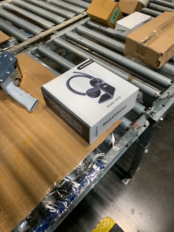 Photo 1 of (Upgraded Version) Wireless Headset, Bluetooth Headset with Noise Cancelling Microphone, Best Headphones with Mic Mute & USB Dongle for PC/Computer/Laptop/Cell Phones/Remote Work/Call Center