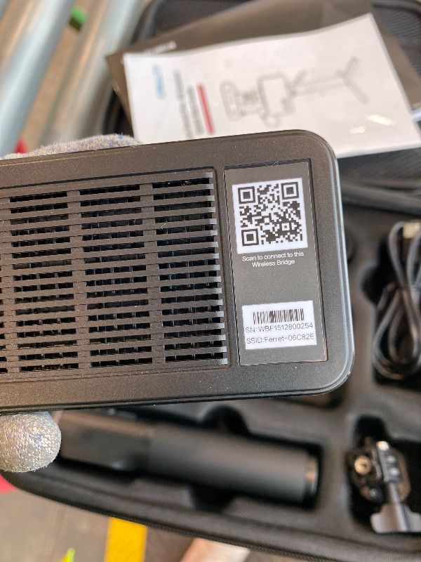 Photo 1 of *Missing Parts - See Clerk Notes*
Creality CR Scan Ferret Pro 3D Scanner for 3D Printing, Handheld Wireless 3D Scanner with RGB Camera, 0.1mm Accuracy, Anti-Shake Tracking, Compatible with PC, iOS, Android