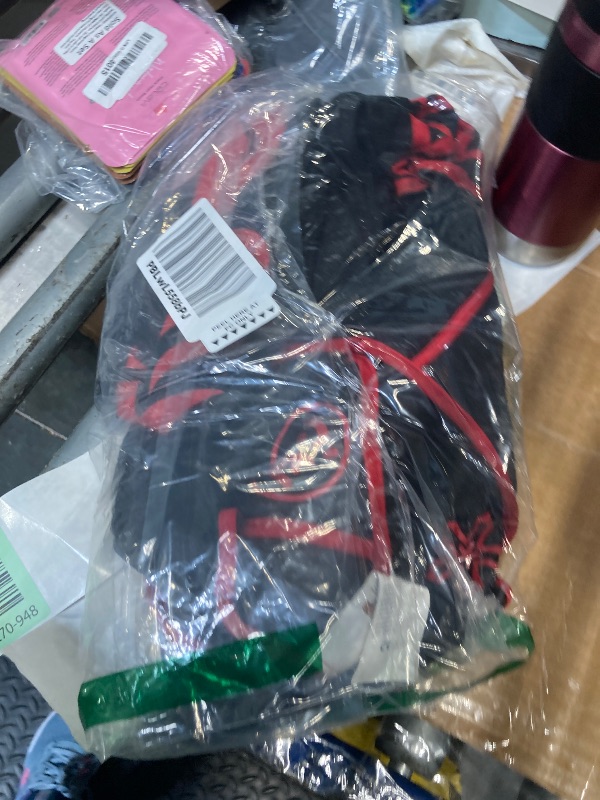 Photo 1 of **DIRTY & MISSING ACCESSORIES** Spooktacular Creations Ninja Costume Kids, Muscle Ninja Deluxe Set, Toddler Unisex Kungfu Halloween Costumes with Foam Accessories for Halloween Themed Parties, Red, S