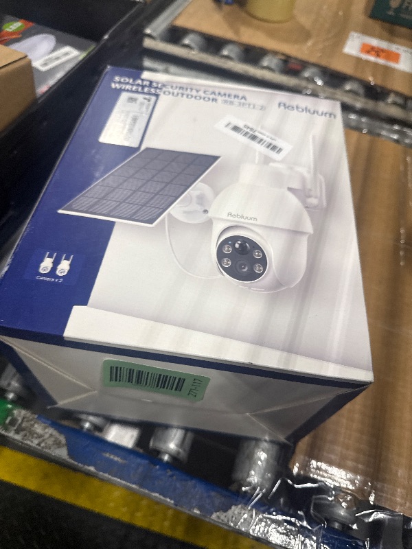 Photo 1 of ?2K? Solar Security Cameras Outdoor Wireless, 2 Pack Outdoor Camera Wireless Solar Powered, Pan Tilt 360°WiFi Camera with Color Night Vision/PIR Sensor/2-Way Audio/Alexa/Google Assistant