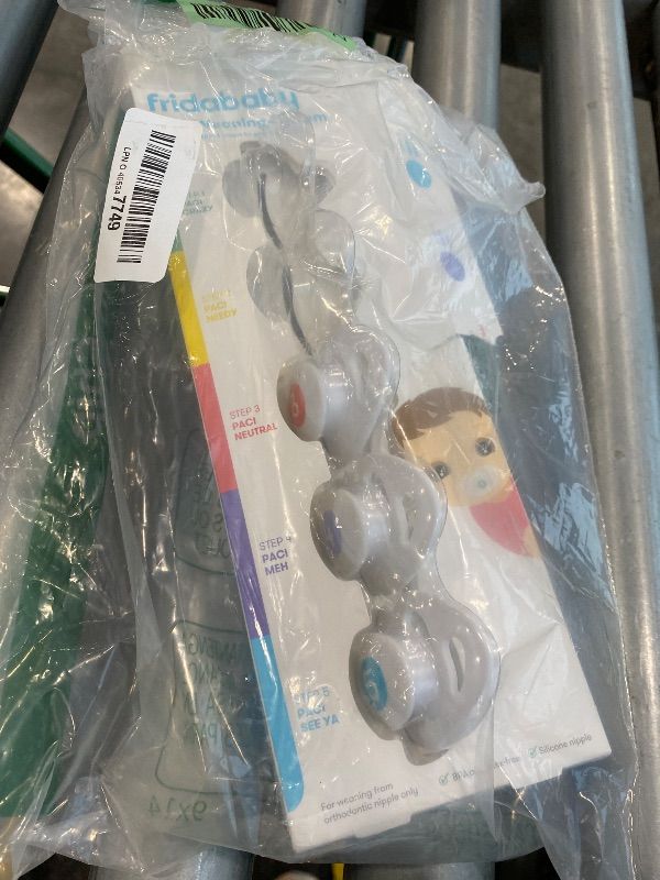 Photo 1 of *Missing Parts - See clerk notes*
Frida Baby Silicone Paci Weaning System, BPA Free, Latex Free