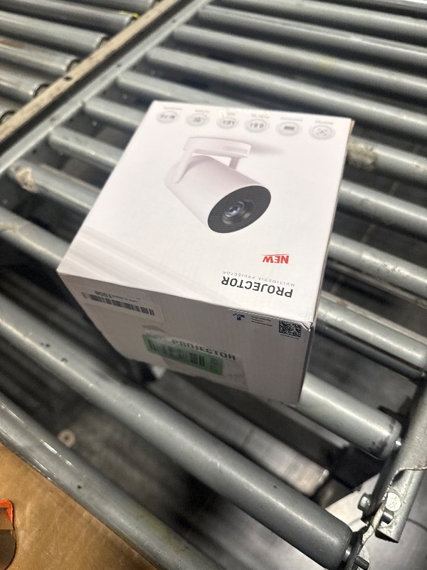 Photo 1 of [Electric Focus]Mini Portable Projector with 4K Support, Bluetooth 5.4 WIFI6, 5watt Sound Base Speaker, 260 ANSI, Android 11, 210° Rotation , Auto Keystone Correction Video Projector HY300 PLUS