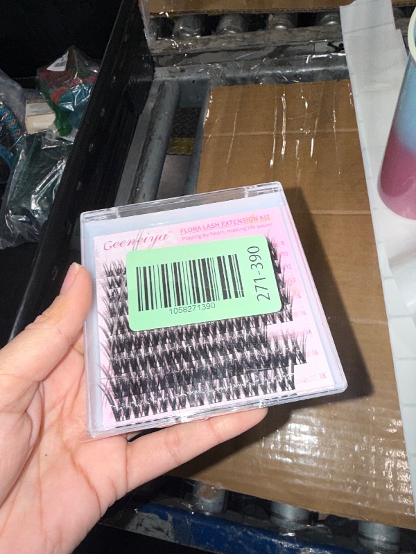 Photo 1 of ***MISSING LASHES*** Geeneiya FLORA Lash Clusters, 8-18MM Wispy Eyelash Clusters, Natural Cluster Lashes for Beginners, Waterproof Cluster Eyelash Extensions DIY Lashes (Not Kit)