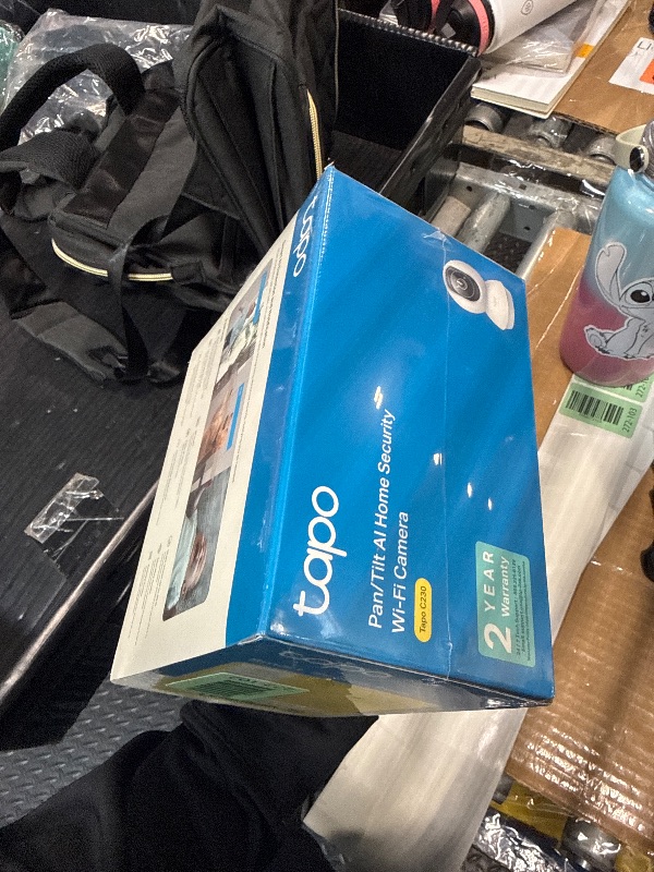 Photo 1 of ***FACTORY SEALED***
Tapo 3K 5MP Indoor Security Camera for Baby Monitor, Pet Camera w/Smart Motion Tracking, 360° Pan/Tilt, IR Night Vision for Home Security, Works w/Alexa & Google, RoomCam 3K 360°