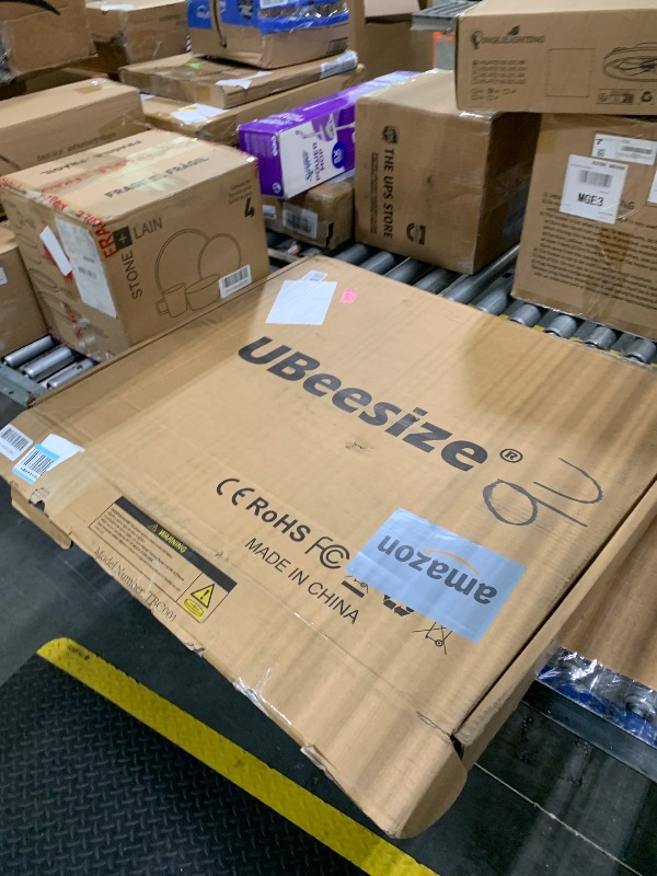 Photo 1 of *Missing parts* UBeesize 22'' Ring Light with 72'' Stand, 65W Large Ring Light with Phone Holder, Dimmable LED Light for Makeup Barber Stylist Tattoo YouTube TikTok Photography