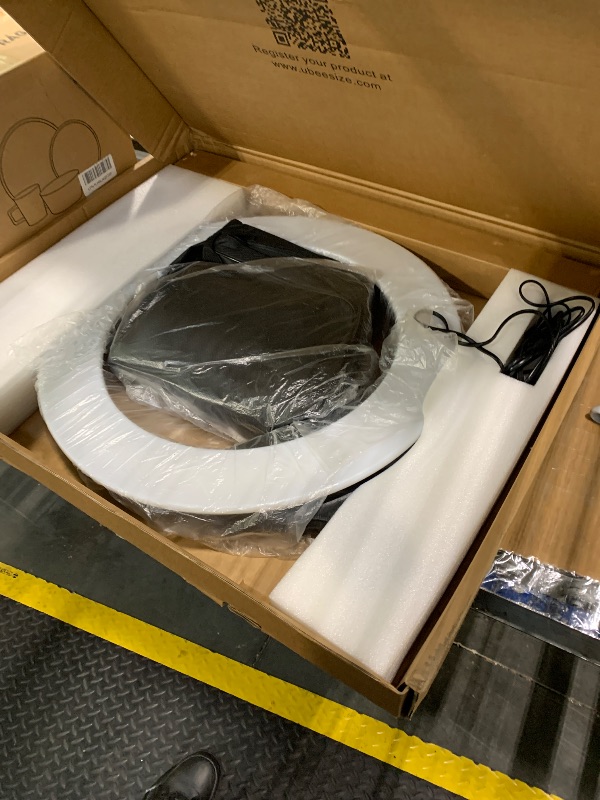 Photo 1 of *Missing parts* UBeesize 22'' Ring Light with 72'' Stand, 65W Large Ring Light with Phone Holder, Dimmable LED Light for Makeup Barber Stylist Tattoo YouTube TikTok Photography