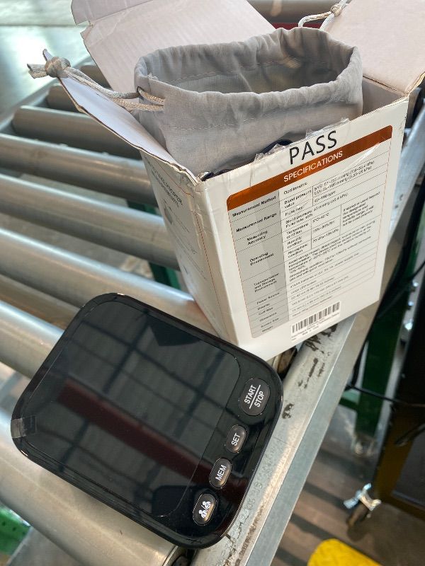 Photo 1 of *Untested*
Blood Pressure Machine, Automatic Upper Arm Blood Pressure Monitor with 2x199 readout, 4.5 inch Backlit Large Screen Adjustable Large Cuff 9 to 17 inches - arrhythmia and Home Hypertension Detector