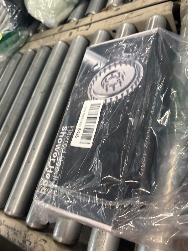 Photo 1 of ***USED***PWERAN Filtered Shower Head with Handheld, High Pressure 4 Spray Mode Showerhead with Filters, Water Softener Filter Beads for Hard Water with ON/OFF Switch for Pets - Remove Chlorine (Gray)