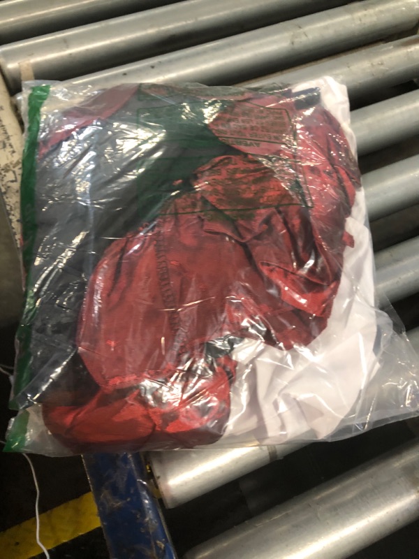 Photo 1 of **CORSET MISSING***Verceco Pirate Costume Women Outfit with Renaissance Pirate Shirt Skirt Corset Waist Belt Womens Halloween Pirate Costumes (White+Red, S)