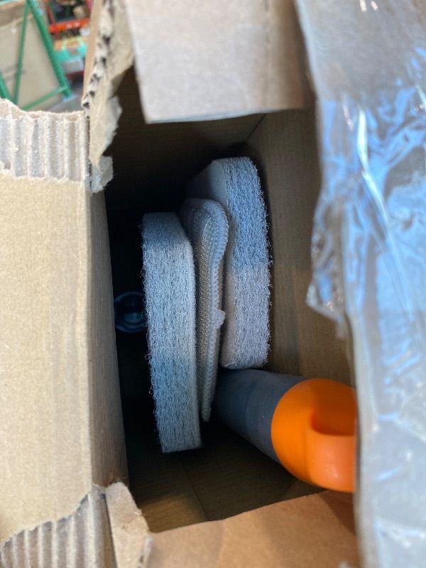 Photo 1 of *Missing Parts*
CLEANHOME Floor Scrub Brush Tile Tub Scrubber Brush with 4 Different Cleaning Heads, Shower Brush with 56” Extendable Long Handle, Scrubbers for Cleaning Kitchen, Bathroom, Tub, Tile, Wall