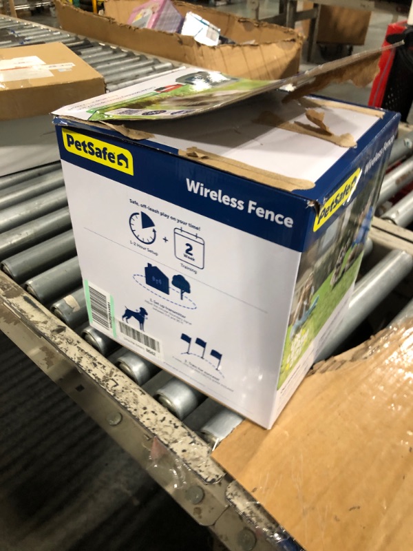 Photo 1 of PetSafe Wireless Pet Containment System - Original Wireless Electric Fence for Dogs - Covers Up to 1/2 Acre - for Pets 8lb+