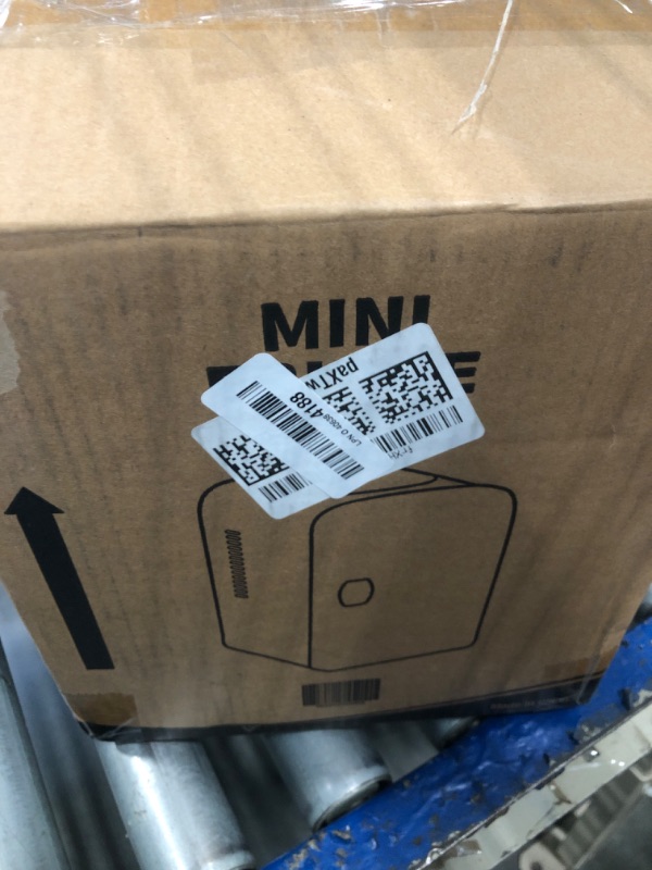 Photo 1 of **MISSING CORD**
ASTROAI Refrigerator, Portable Mini Fridge, Skin Care 4L Capacity/6 Cans, for Bedroom, Car, Office & Dorm, Small Cooler for Cosmetics, Beverage and Food, Black