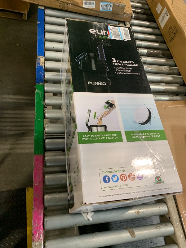 Photo 1 of Eureka Airspeed Ultra-Lightweight Compact Bagless Upright Vacuum Cleaner, NEU10AE4, Green