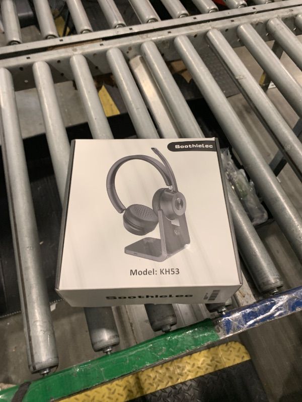 Photo 1 of (Upgraded Version) Wireless Headset, Bluetooth Headset with Noise Cancelling Microphone, Best Headphones with Mic Mute & USB Dongle for PC/Computer/Laptop/Cell Phones/Remote Work/Call Center