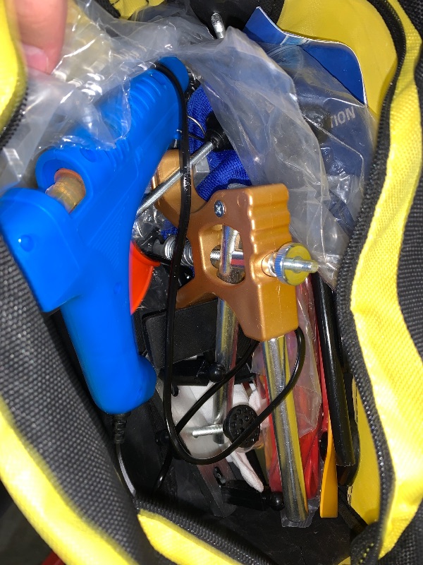 Photo 1 of ****DAMAGE BAG****** Car Dent Puller Kit, 53Pcs Paintless Dent Removal Kit with Adjustable Bridge Puller & Golden Lifter, Dent Repair Kit for Car Hail Damage Large & Small Dent, Refrigerator Door Dent DIY Removal