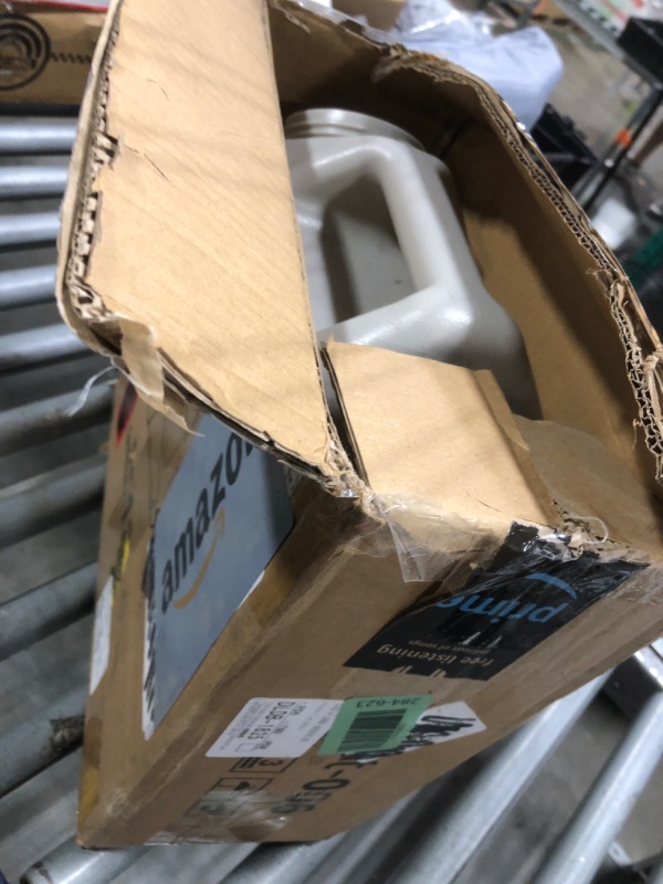 Photo 1 of ****MISSING HARDWARE***** COOZMENT 3.2 Gallon (12L) Portable Water Containers with Spigot, BPA Free Water Jug, White Water Tank, Multifunction Water Storage Containers for Camping Outdoor Hiking,Emergency Stroage