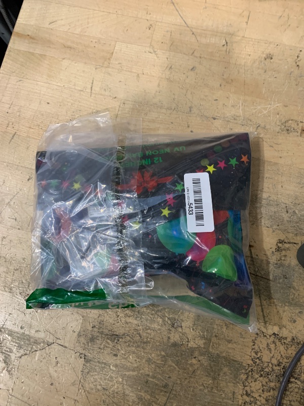 Photo 1 of 100 Pcs UV Neon Balloons ,Neon Glow Party Balloons UV Black Light Balloons Glow in the dark for Birthday Decorations Wedding Glow Party Supplies Blacklight Reactive Fluorescent Balloons