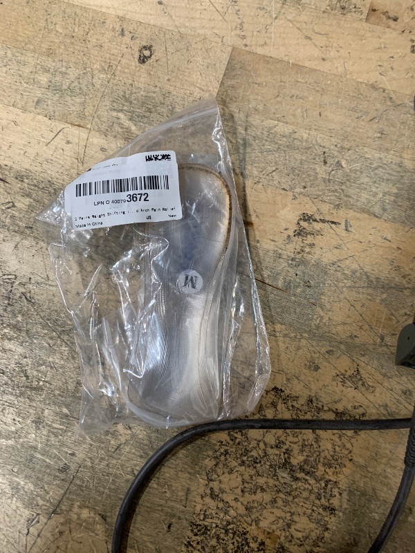 Photo 1 of 2 Pairs Weight Shifting Insoles for High Heels 3/4 Self-Adhesive High Insoles for Heels Gel Insole for Women for Flat Feet and Arch Pain Relief Transparent?US 8-9.5 Women Shoes?