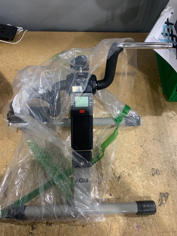 Photo 1 of ** Missing pedal ** Folding Pedal Exerciser - Mini Exercise Bike Under Desk Bike Pedal Exerciser with LCD Display for Arms and Legs Workout, Portable Desk Bike Peddler Machine for Adults & Seniors