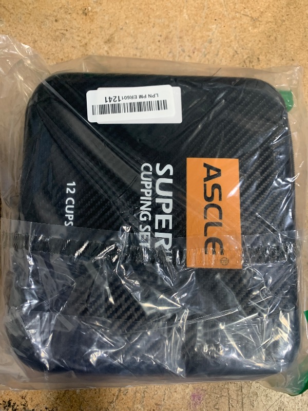 Photo 1 of **HANDLE NOT INCLUDED** ASCLE Super Cupping Set, Shockproof Heatproof Cups, Water Repellent Shockproof Professional Carrying Case, 12 Cups