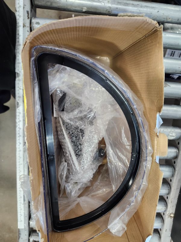 Photo 1 of *****************MISSING THE LID***********
Tetra 3 Gallon Small Fish Tank, Aquarium Starter Kit, with Filter, Air pump, & Color Changing Light, Half Moon shape, for Gold Fish & Betta