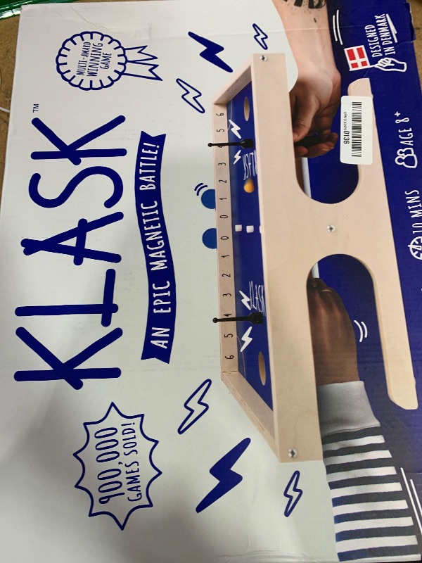 Photo 1 of *** FOLR PARTS ONLY***   KLASK: The Magnetic Award-Winning Party Game of Skill - for Kids and Adults of All Ages That’s Half Foosball, Half Air Hockey