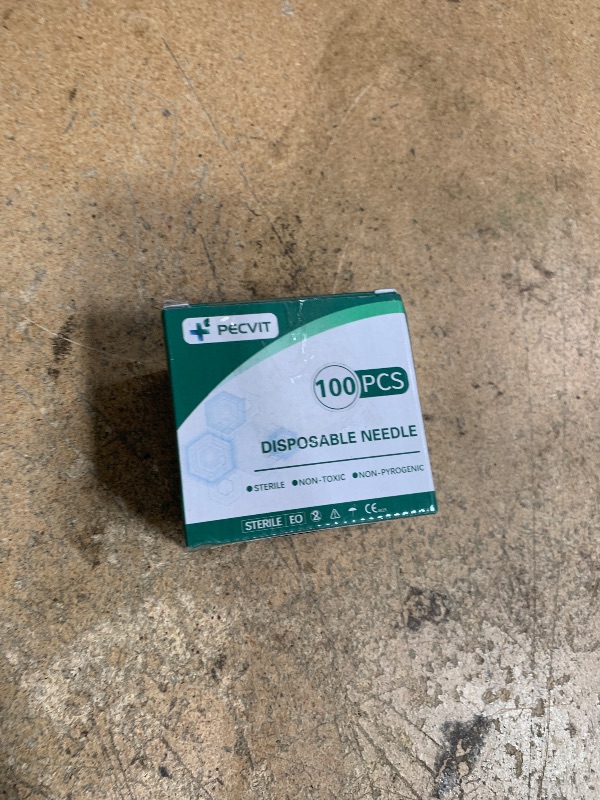 Photo 1 of 100Pack 25Ga 5/8 inch Needle(16mm) Luer Lock Lab Dispensing Accessories for Measuring,Refilling Inks