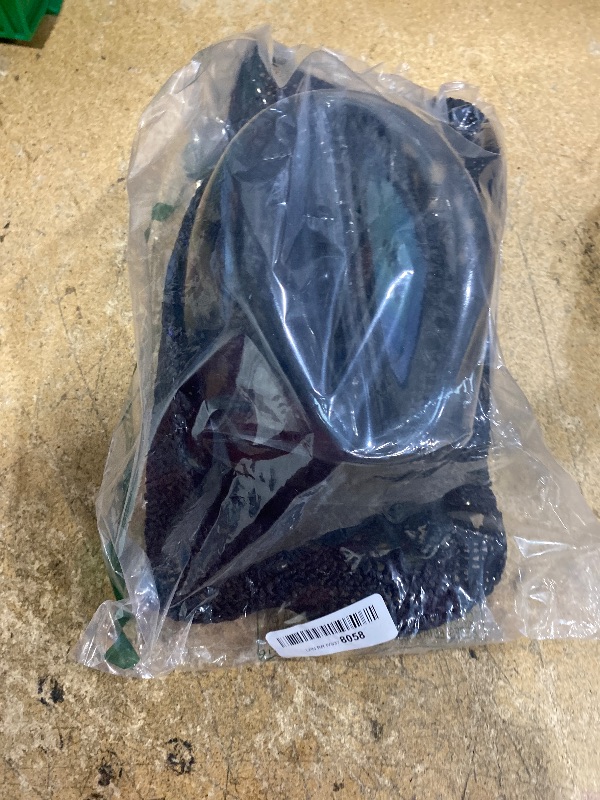 Photo 1 of *** NO ACCESORIES*** Urradia Black Straw Cowboy Hat Womens Cowboy Hats Western Cowgirl Hats for Men with Decorative Bands & Plastic Hat Shaper Insert Wide Brim Vintage Men Woven Sun Hat for Travel Beach Festival Party