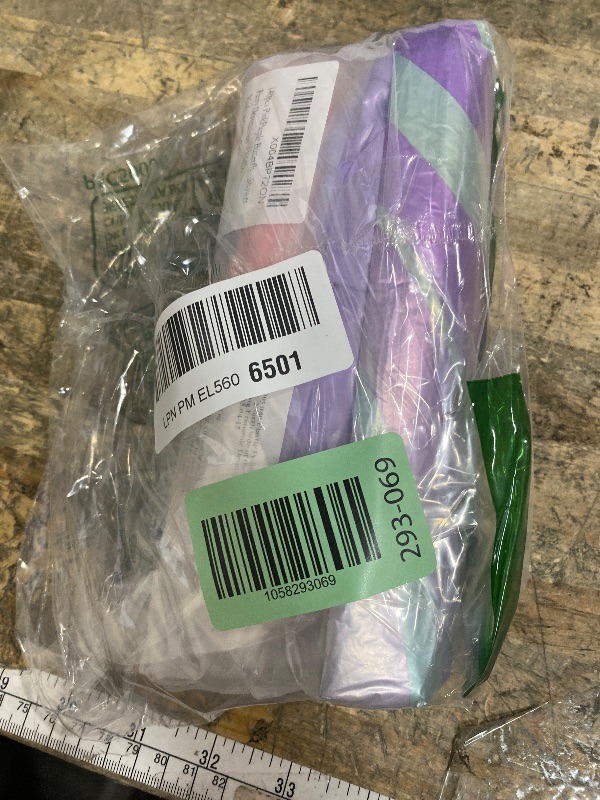 Photo 1 of 128pcs Pink and Purple Butterfly Balloon Arch Kit, Party Decorations with Sand White Dusty Purple Butterfly Balloon Stickers for Theme Birthday Baby Shower Wedding Decorations