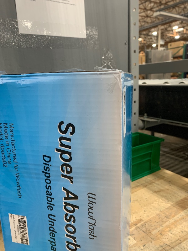 Photo 1 of 100 Count 22” x 22” Super Absorbency Disposable Underpads, Leakproof Quick Drying Disposable Pads for Baby, Puppy and Adults, Puppy Pads, Cat Pee Pads for Dogs, Potty Puppy Training Pads