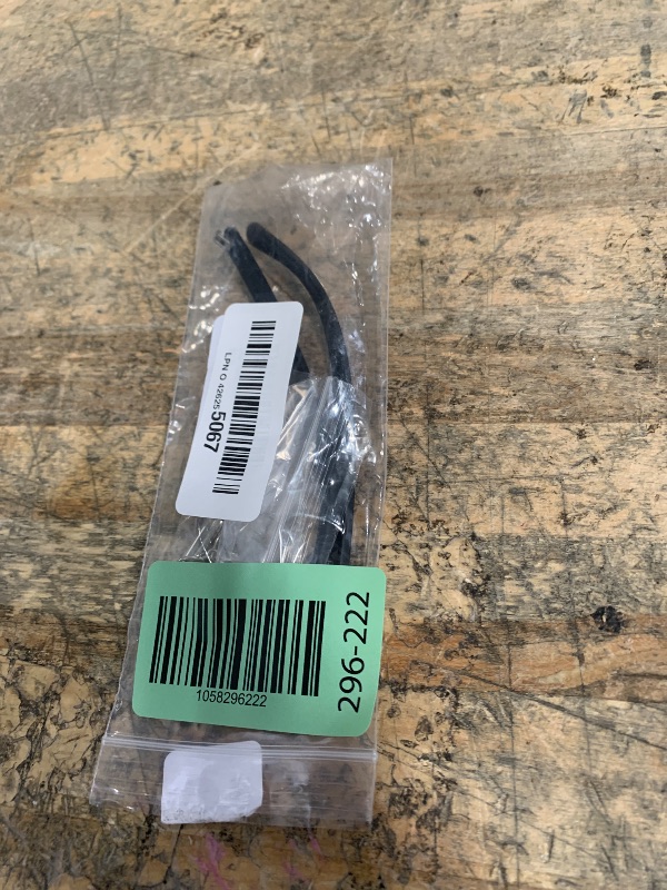 Photo 1 of 1 Pair Black Glasses Arm Replacement Glasses Legs Replacement Eyeglass Arms Replacement Accessories with Screws, Washers, Screwdrivers, Nose Pads (6mm)