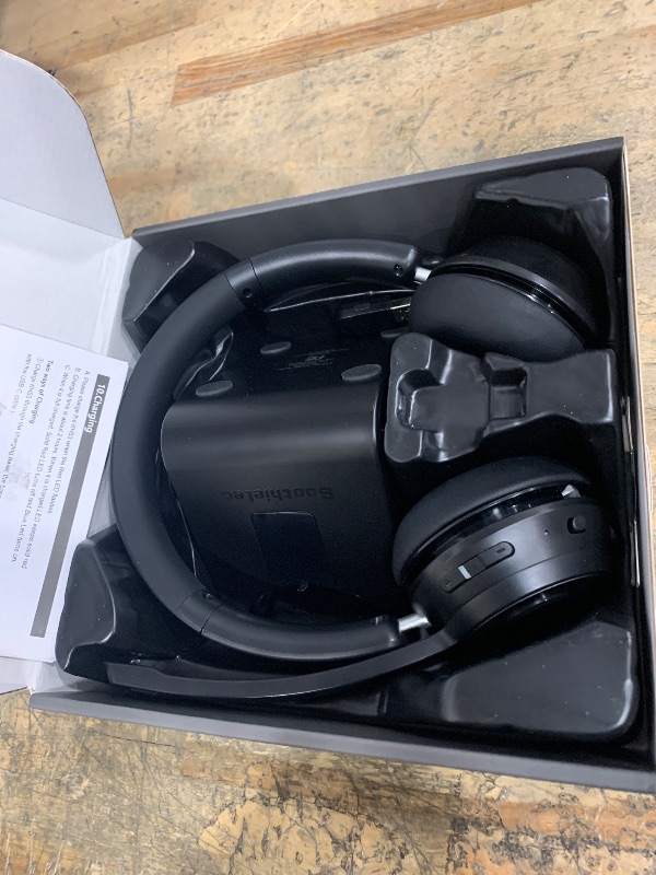 Photo 1 of (Upgraded Version) Wireless Headset, Bluetooth Headset with Noise Cancelling Microphone, Best Headphones with Mic Mute & USB Dongle for PC/Computer/Laptop/Cell Phones/Remote Work/Call Center