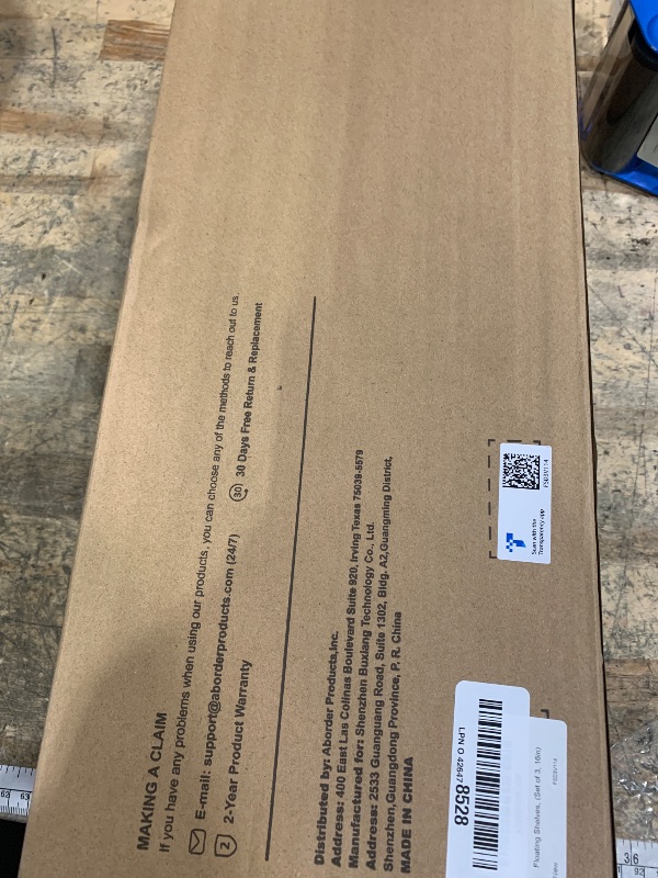 Photo 1 of **DOES NOT HOLD VERY WELL**  BAYKA Floating Shelves for Wall, Wall Mounted Rustic Wood Shelves for Bathroom, Bedroom, Living Room, Kitchen, Hanging Shelf for Books/Storage/Room Decor with 22lbs Capacity (Black, Set of 3, 15.7in)