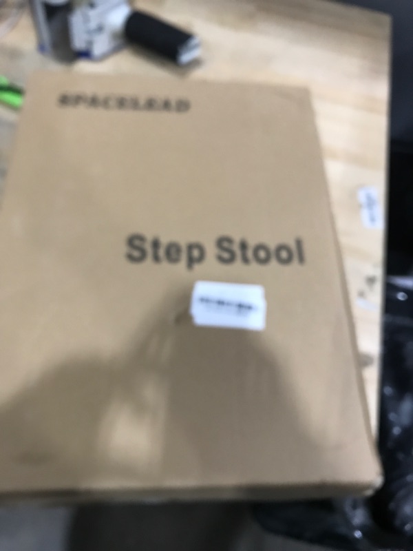 Photo 1 of SPACELEAD Mobility Step Stool for Adults & Seniors, Indoor/Outdoor Portable Stair Assist, Anti-Slip Platform for Bathroom? Kitchen, Office, and Bedroom, 600lbs Capacity, Black Black