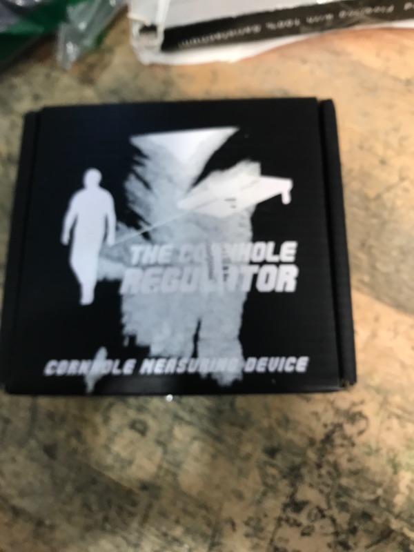 Photo 1 of Cornhole Measuring Device | The Regulator | Accessories for Corn Hole Boards | Regulation 27-Foot Distance