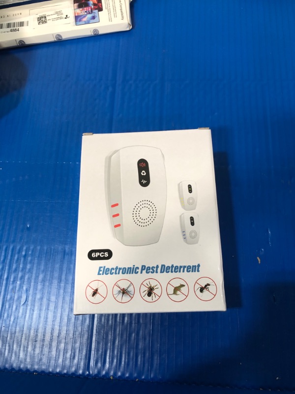 Photo 1 of 2025 Upgraded Ultrasonic Pest Repellent Indoor Insect Repeller, Pest Control, Repellent Roach, Mouse, Bugs, Mosquito, Mice, Spider, Ant, Rodent Repellent Ultrasonic Plug in, 3 Mode Switching, 6 Packs