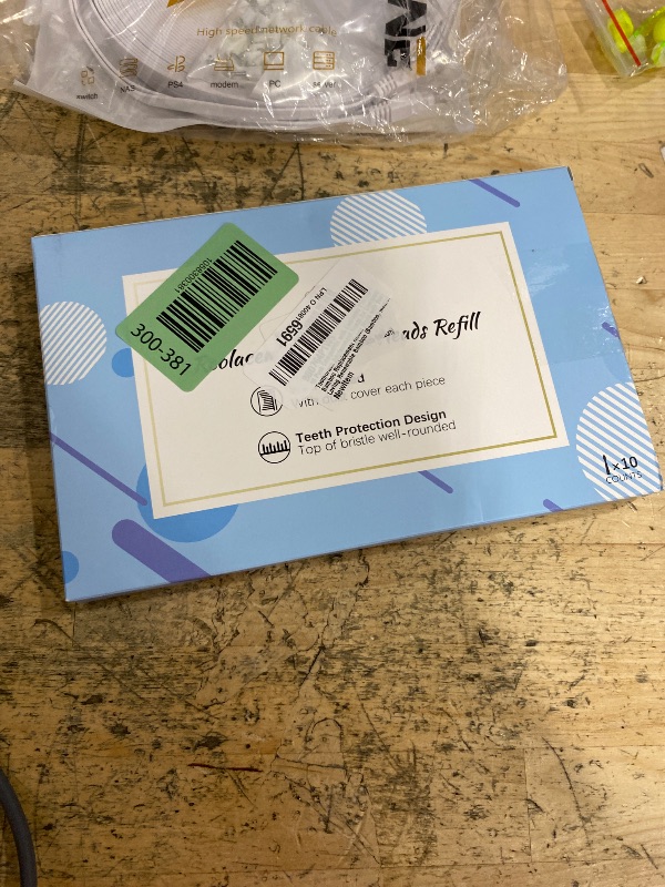 Photo 1 of 10 Pack Compatible with Lumineux Electric Toothbrush Replacement Heads,for Lumineux Bamboo Replacement Heads Made with Eco Loving Renewable Bamboo (Bamboo, Medium)