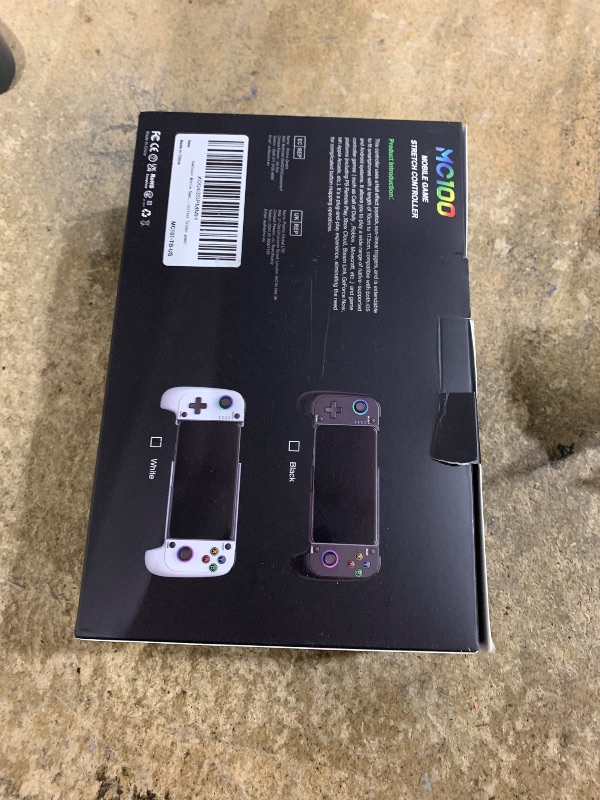 Photo 1 of ?Anti-Drift & Fast-Connect?Wireless Game Controller for iPhone/Android | Hall Joysticks Bluetooth Phone Controller, For Cloud Gaming, Genshin Impact, PUBG, Roblox, Call of Duty Mobile Gamers,White