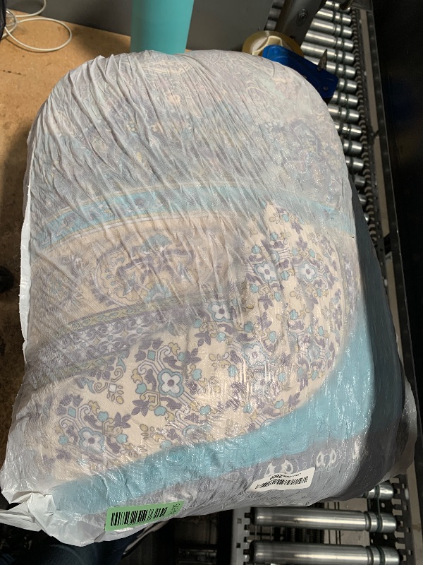 Photo 1 of ***********MISSING SOME OF THE COVERS*************
Boho Comforter Set Queen Size 8 Piece Bed in a Bag Bohemian Striped Bedding Quilt Set Aqua Paisley Floral Comforter and Sheet Set,Soft Microfiber Complete Bedding Sets for All Season