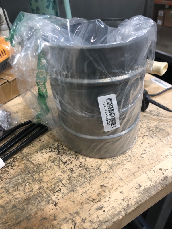 Photo 1 of Vent Systems 6'' Inch Pack of 2 - Galvanized Steel Duct Connector - Round Ventilation Duct Extension - Metal Vent Coupler - Metal Hose Coupling - Galvanized Pipe Connector