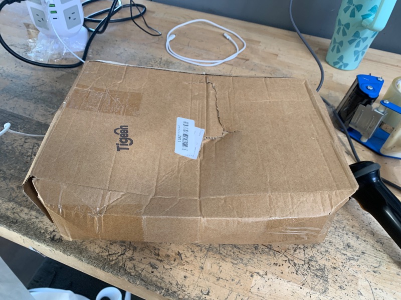 Photo 1 of **PARTIAL SET ONLY 6 ** Tigeen 12 Bundles Peonies Artificial Flowers Faux Roses Silk Flowers Hydrangea Artificial Bouquet for Wedding Table Centerpiece Floral Vase Home Office Bridal Decor (Champagne White,Blue)