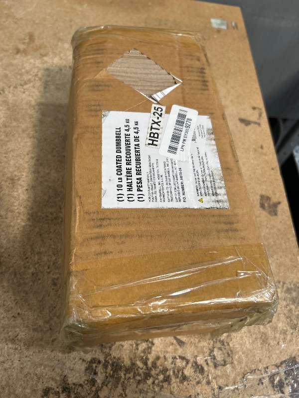 Photo 1 of **SINGLE NOT A PAIR ** CAP Barbell 10 LB Pair Coated Hex Dumbbell Weight