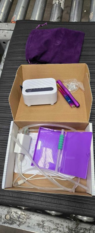 Photo 1 of ***MISSING PIECES*** Diesisa Electric Diamond Art Painting Pen - Vacuum Diamond Painting Pen Kits with Storage Tray - Diamond Painting Accessories for Setting AB Stones with Three Different Pens - Long-Lasting