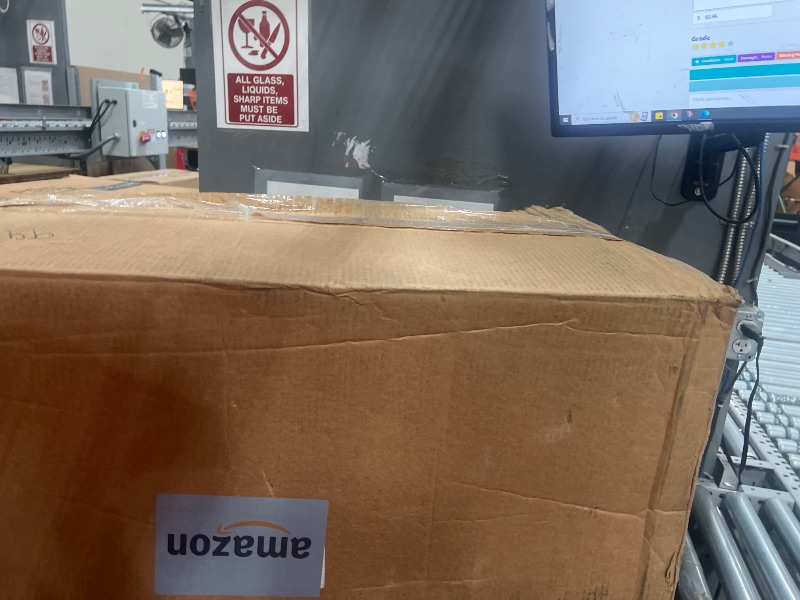 Photo 1 of *************MINOR DAMAGE*****************
IRIS USA 91 Qt Stackable Plastic Storage Bins with Lids, 4 Pack - BPA-Free, See-Through Organizing Solution, Latches, Durable Nestable Containers, Secure Pull Handle, Made in USA - Clear