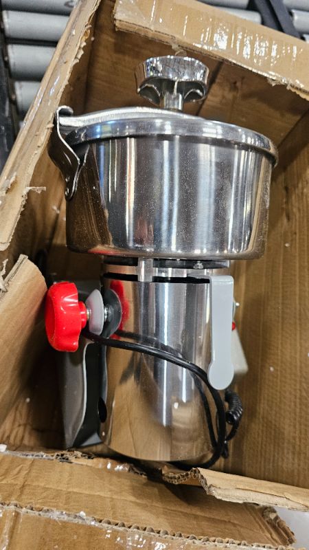 Photo 1 of ***PARTS ONLY***BI-DTOOL Electric Grain Mill Grinder 2800W Dry Material Grinding Machine 1000g Stainless Steel Pulverizer 36000r/min High-speed Grain Mill 270° swingable Superfine powder for Home and Commercial 1000g